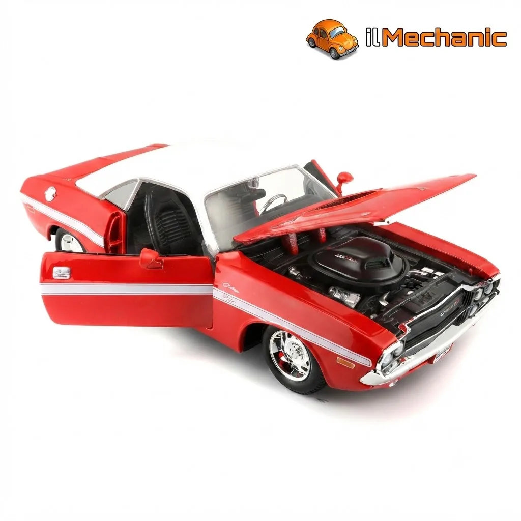 1970 Dodge Challenger R/T Coupe Red
