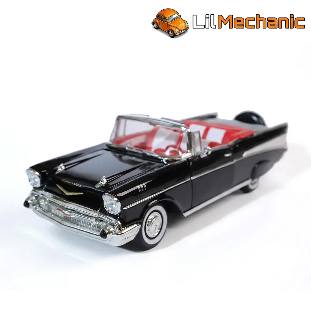 Chevrolet Bel Air Convertible Black — view 2