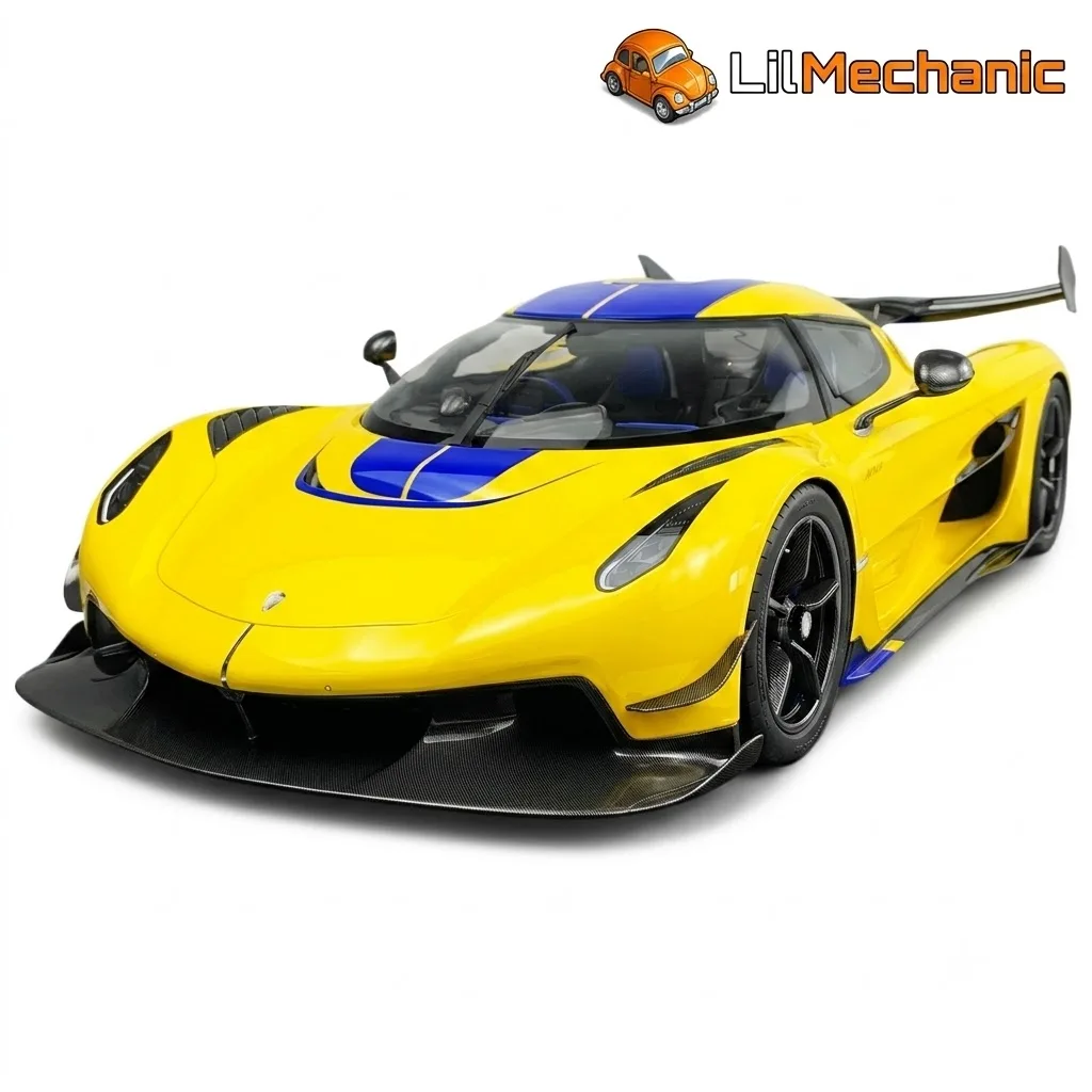 Koenigsegg Jesko Yellow